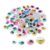 300pc Colorful Wiggle Eye Round Moving Wiggly Googly Eyes 6/8/10mm for Garment Eyes Dolls Parts DIY Crafts Accessories