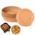 300PCS Air Fryer Liners Disposable, 8 Inch Universal Round Non-Stick Air Fryer Parchment Paper for 5-8 qt Basket, Unbleached Grease Resistant Liners for Baking and Roasting (6 Inch)