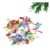 300pcs Assorted Split-Pin Brads for Paper Crafts