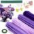 300 pcs Blush Purple Pipe Cleaners Set with Floral Wires & Gardening Tape, Chenille Stems Pipecleaners for Tulip Bouquet Making,Kids DIY Craft Projects and Decorations (3-Purple Shade Set)
