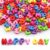 300+Pcs Large Letter Beads 25mm Big Colorful Alphabet for Jewelry Making