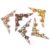 300Pcs Metal Book Corners 40x40mm for Scrapbooking Photo Albums Menus Crafts