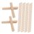 300pcs Mini Wish Paper Scrolls Kraft Brown Vintage