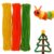 300 PCS Pipe Cleaners, 3 Assorted Colors Chenille Stems, Craft Pipe Cleaners, Pipe Cleaner Craft Supplies for DIY Arts Crafts Project(Yellow, Orange and Green)