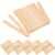 300 Pcs Popsicle Natural Wood Sticks for Craft, 4.5 Inch Natural Birch Wood Craft Sticks, Wooden Ice Cream Sticks for DIY Art, Classroom STEM Projects and Homemade Popsicles