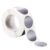 300 PCS Scratch Off Sticker Round Labels, 1 Inch Silver Self-Adhesive Scratch Cards Stickers for DIY Games, Wedding Party Favors, Classroom Rewards