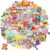 300Pcs Transparent Waterproof Sticker for Water Bottles Party Favors Crafts