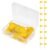 300pcs Yellow Flag Thumb Tacks Push Pins for Map Marking and Photos