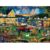 300 Piece Puzzle for Adults,Fun Summer Party Puzzle for Adults Kids Elderly,Large Piece Fireworks Puzzles for Kids Age 8-10 10-12,Challenging Fun Landscape Art Puzzle,Family Game Great Gift 20.5x15in