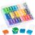 30 Colors Fuse Beads Kit – 8000 Pcs 5mm Fuse Beads, Packed Separately in Each Box, Melty Beads Craft Kit Christmas Home School Arts and Crafts Supplies for Girls-Individually Wrapped