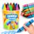 30 Colors Jumbo Crayons for Toddlers, Washable Easy Grip Large Crayons for Kids, Non-Toxic Big Crayon for Coloring, School Art Crafts Supplies, Classroom Must Haves, Birthday Gifts for Boys Girls