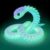 30 Inch 3D Printed Snake Fidget Toy Movable Articulated Snake Glow(Rainbow)