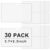 30 Pack Self-Adhesive Index Card Pockets with Top Open for Loading – Ideal Index Card Holder for Organizing and Protecting – Crystal Clear Plastic(3.7 x 2.3 Inches)