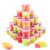30 Packs Galaxy Slime, Colorful Party Favor for Kids Girls and Boys, Non-Sticky, Stress & Anxiety Relief, Super Soft Sludge Toy, Fun Ideas School Toys