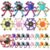 30 Pack Transformable Fidget Toys, 9 Styles DIY Foldable Robot Spinners