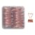 30 Pcs 19mm Paper Clips Heart Shape Binder Clips Bill Foldback Money Paper Clamps Document for School Foldback Heart Shape Binder