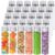 30pcs 50ml Plastic Test Tubes with Screw Caps 28x108mm Clear Candy Tubes