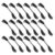 30pcs Black Polyester Embroidery Thread for Stitching and Knitting