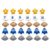 30 Pcs Classroom Pencil Labels Reusable Pencils Number (A)