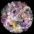 30PCS Holographic Foil Magic Witch Astrology Transparent Stickers ﻿