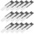 30pcs Magnetic Channel Label Holder Rubber Compact Sign