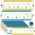 30Pcs Pencil Number Lines, Double Sided Number Lines for Students, 12x4Inch Erasable Number Line for Classroom Wall Home Teaching Supplies Must Haves