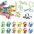 30 PCS Quiet Fidget Toys for Stress Relief and Focus, Sensory Toys for Adults, Office Safe Twist and Squeeze Chains for Anxiety Creativity and Brain Exercise