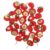 30pcs Red Resin Fruit Thumb Tacks Metal Tips for Cork Boards
