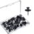 30Pieces Metal Push Pins I-Shape Map Pins Thumb Tacks Pushpins