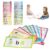 30 Read and Rhyme Flip Books，Sight Words Flash Cards Kindergarten，Phonics Flash Cards Reading Games，Interesting Word Family Flip Books， ABC Vocabulary Flash Cards,Read and Rhyme Flip Activity Book