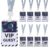 30 Sets Science Name Badge Science Decorations Party Science Lanyards and PVC VIP Pass Cards for Science Lab Decorations Science Party Favors Science Birthday Party Decorations Scientist Accessories