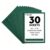 30 Sheets 8.5x11in 85lb Dark Green Cardstock Thick Paper for Crafts & Menus