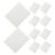 30 Sheets Address Label Stickers, Rectangle Writable Paper