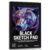 30 Sheets Black Paper Sketchbook, 98lb/160gsm Heavyweight Black Sketch Pad 5.5×8.5in, Acid-Free Drawing Paper, Spiral Bound Sketch Book for Kids, Teens, Artist