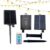31V Solar Panel with Remote Control, USB Charging, Waterproof Replacement