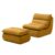 32″ Bean Bag Chair with Ottoman, Big Chaise Lounge Chairs for Adults, Tufted Upholstered Lazy Sofa for Living Room, Bedroom