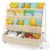 32″ Kids Bookshelf and Toy Storage Organizer, Montessori Toddler Bookshelf