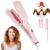 32 mm Hair Waver Curling Iron, Deep Wave Crimper with Ceramic Glaze Coating, 4 Temperature Settings, Even and Fast Heating, Anti Scald Handle, for Travel, Office, Daily Styling
