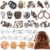 32 Pcs Brain Teaser Puzzles Set for Adults Kids – Wooden & Metal 3D IQ Game, Challenging Disentanglement Logic Puzzles, Family Party Favor Portable Travel Pouch Set