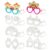32Pcs Diwali Crafts DIY Coloring Glasses Arts Activities Kit Gifts for Kids