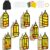 32 Sets Back to School Pencil Suncatchers Craft Kit DIY Window Stained Glass Effect Pencils Paper Crafts for Home School Classroom Decoration Kid Birthday Gifts Creative Art Projects Activity Game