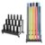 3/2 Tier Commercial Textile Fabric Roll Holder with Wheels