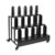 3/2 Tier Vinyl Car Wrap Film Display Rack with Wheels (Three-layer)