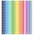 33600pcs Round Dot Stickers 20 Colors Coded Labels for Office Classroom