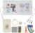 33 Essential Stitches Embroidery Stitch Book Kit for Beginners & Adults