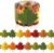 33 Ft Fall Bulletin Board Border, Maple Leaves Bulletin Border Trim, Autumn Leaf Border Stickers for Thanksgiving Classroom Office Chalkboard Wall Decor