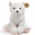 3.3 lbs Weighted Stuffed Animal White Dog, 15″ Heated Dog Plush for Kids