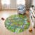 3’3″ Round Kids Car Play Rug, Kids Road Playmat Rug for Toy Cars, Educational Town City Map Washable Carpet for Boy Playroom Bedroom, Safer Car Track Play Mat for Children – Non Slip