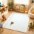 3.3 x 4 ft Calming Corner Kids Rug, Composition Notebook Back-to-School Toddler Carpet for Nursery, Homeschool & Playroom, Educational Soft Fluffy Reading Mat (Lined Notebook)