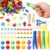350Pcs Summer Ocean Sensory Bin Filler Fine Motor Toys Counting Sorting Set
